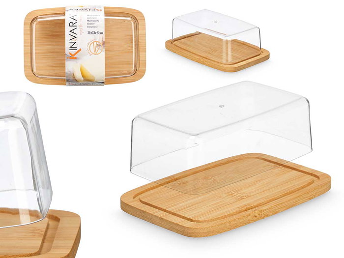 Kinvara Beurrier Bambou 19 x 6.2 x 12.6 cm (Set de 12) Kinvara Beurrier Bambou 19 x 6.2 x 12.6 cm (Set de 12)