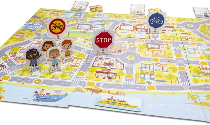 Tactic - Apprenons le Code de la Route - Jeu de société éducatif pour enfants à partir de 6 ans, 2 joueurs et plus