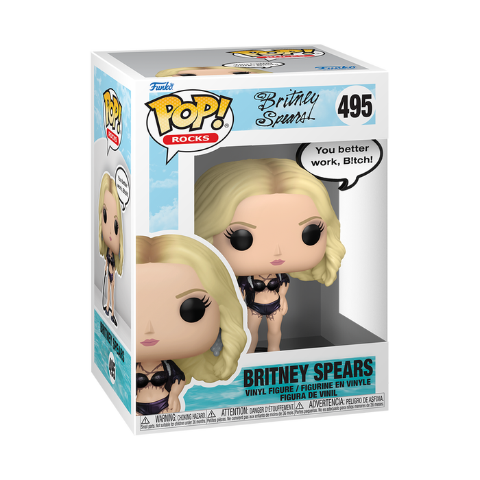 Funko POP! Britney Spears Sayings You Better Work