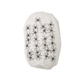 My Other Me Tela de araña gigante - Toile d'araignée géante pour décoration Halloween - 500 g - Multicolor