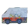 CEFA - Bluey - Activity Car Familia Heeler 21913 - Kit d'activités créatives avec crayons, feutres, pochoirs, stickers et poster pour enfant à partir de 3 ans