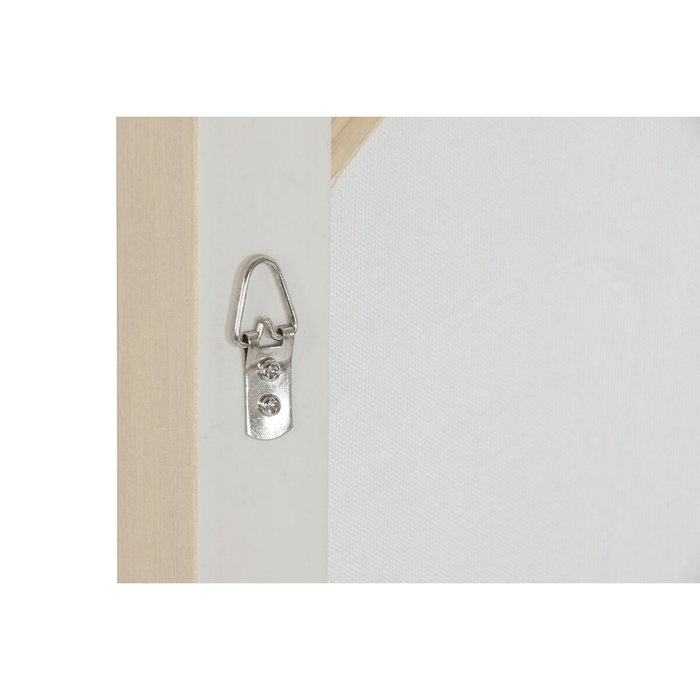 Toile Home ESPRIT Jaune Vert Tropical 82,5 x 3,5 x 122,5 cm (2 Unités)