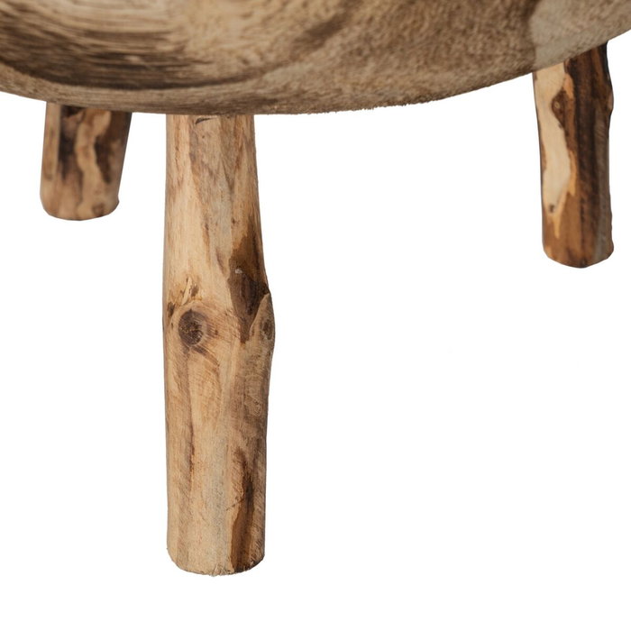 BigBuy Home Centre de Table Beige Bois 27 x 27 x 16 cm BigBuy Home Centre de Table Beige Bois 27 x 27 x 16 cm