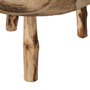 BigBuy Home Centre de Table Beige Bois 27 x 27 x 16 cm