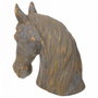 Figurine Décorative Alexandra House Living Gris Doré Cheval 15 x 31 x 31 cm