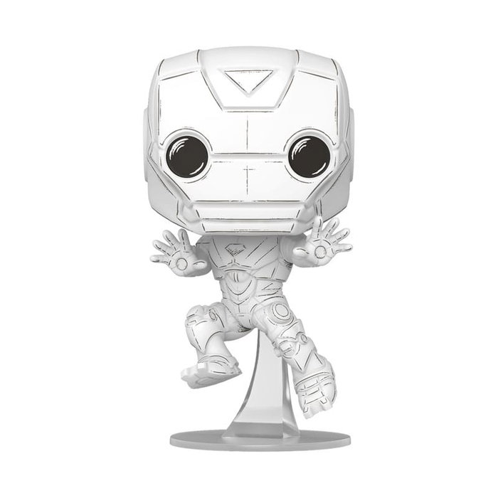 Marvel POP! Vinyl figurine Sketched - Iron Man 9 cm Marvel POP! Vinyl figurine Sketched - Iron Man 9 cm