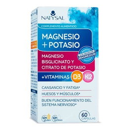 NATYSAL Magnésium + Potassium 60 Capsules