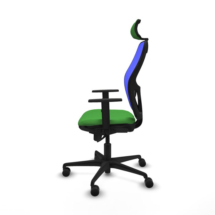 Piqueras y Crespo Chaise de Bureau Jorquera Vert et Bleu Piqueras y Crespo Chaise de Bureau Jorquera Vert et Bleu