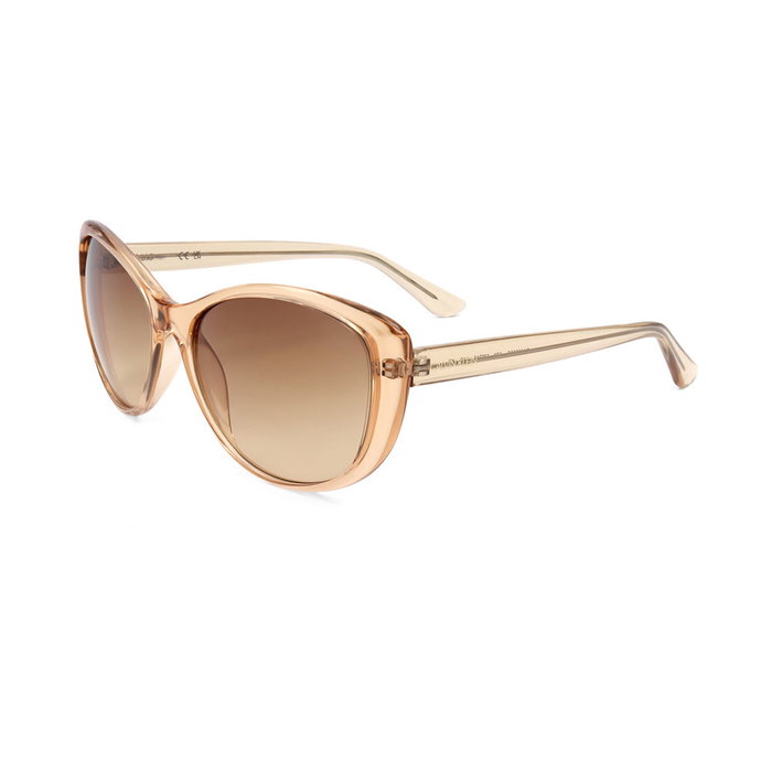 Calvin Klein CK19560S Lunettes de soleil femme monture ronde plastique UV400 57-16-140 mm Calvin Klein CK19560S Lunettes de soleil femme monture ronde plastique UV400 57-16-140 mm