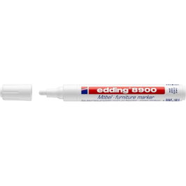 Edding 8750 Industry Paint Marqueur Permanent Blanc