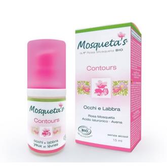 Mosqueta's Crème Contour des Yeux et Lèvres à la Rose Musquée Bio 15ml Mosqueta's Crème Contour des Yeux et Lèvres à la Rose Musquée Bio 15ml