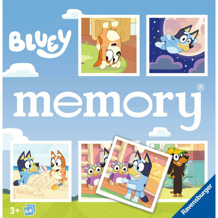 Ravensburger Jeu Memory Bluey Ravensburger Jeu Memory Bluey