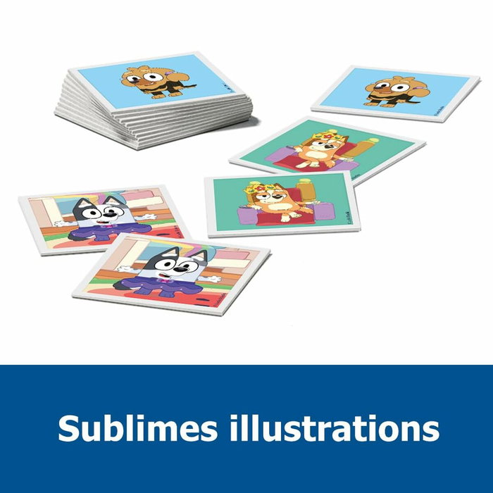 Ravensburger Jeu Memory Bluey Ravensburger Jeu Memory Bluey