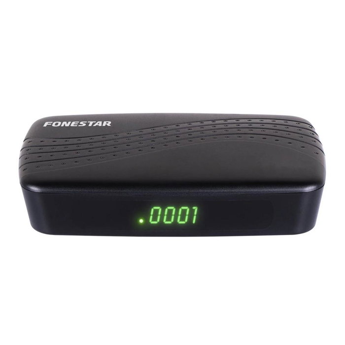 Fonestar RDT-700HD Récepteur TNT et Câble DVB-T2 HEVC H.265, HD 1080p, PVR TimeShift, USB, HDMI, Noir
