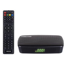 Fonestar RDT-700HD Récepteur TNT et Câble DVB-T2 HEVC H.265, HD 1080p, PVR TimeShift, USB, HDMI, Noir