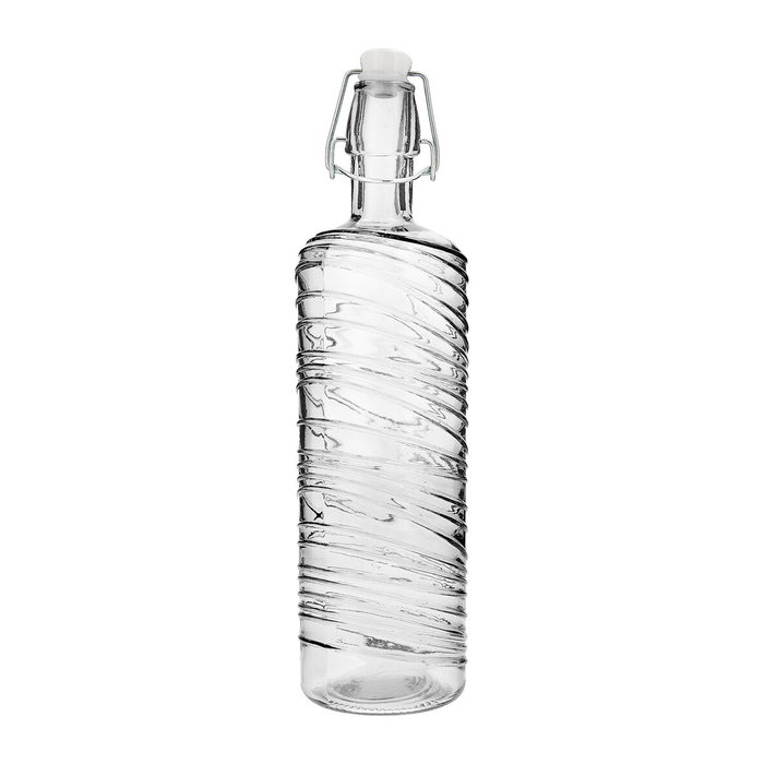Bouteille Quid Aire Transparent verre 1 L (12 Unités) Bouteille Quid Aire Transparent verre 1 L (12 Unités)