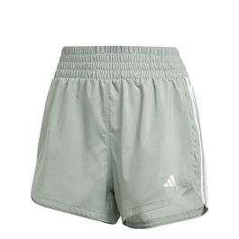 Short de Sport pour Femme Adidas Pacer Wvn High Vert S