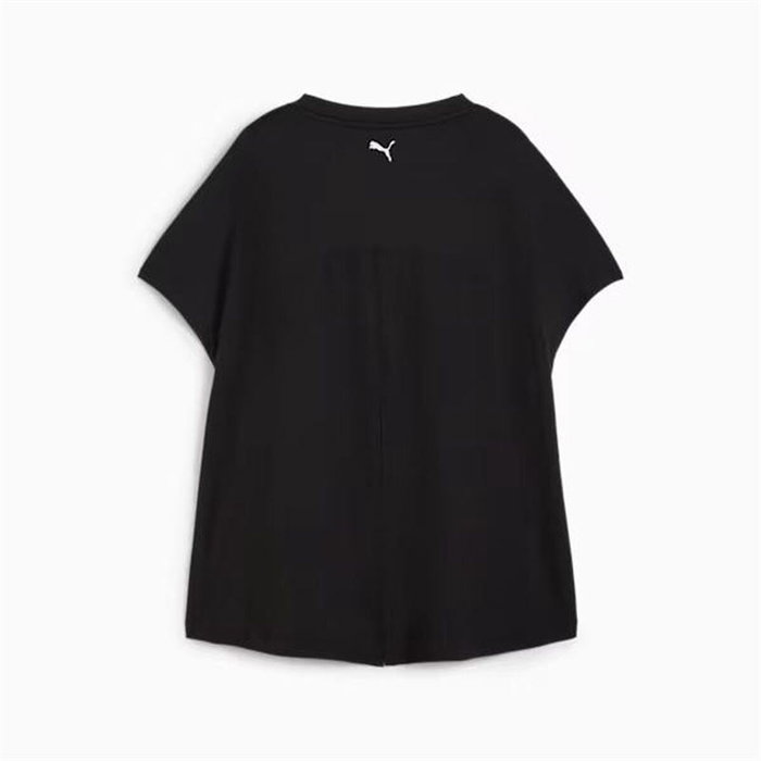 T-shirt à manches courtes femme Puma Cloudspun Mix Noir (XS)