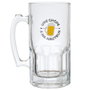 The Concept Factory Jarra de cerveza XXL 1 L en verre
