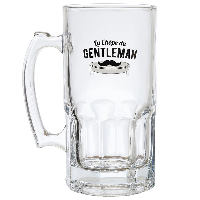 The Concept Factory Jarra de cerveza XXL 1 L en verre