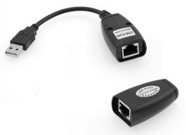 MicroConnect USBEXT60M Convertisseur CAT 5/5e/6 vers USB 1.1