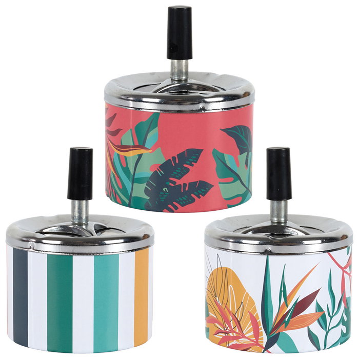 Home Deco Factory Cendrier de pression Paradis assorti
