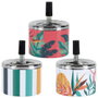 Home Deco Factory Cendrier de pression Paradis assorti