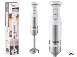 ARGON Batidora Acero Blanca 1000W