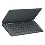 Logitech Keys-To-Go 2 AZERTY - Clavier portable Bluetooth ultra-fin pour iPad, iPhone, Mac - Disposition AZERTY - Autonomie 3 ans - Graphite