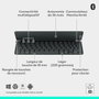 Logitech Keys-to-Go 2 AZERTY Graphite