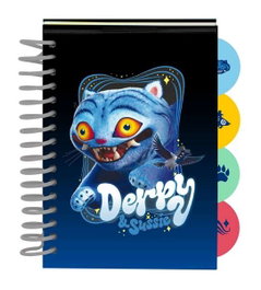 Safta Bloc de notes A6 K-Pop Demon Hunters Derpy avec couverture PP et 80 feuilles