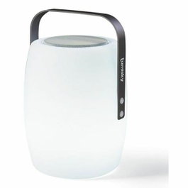 Lumisky Lucy Play - Lampe enceinte Bluetooth sans fil LED blanc et multicolore