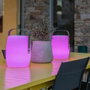 Lumisky Lucy Play - Lampe enceinte Bluetooth sans fil LED blanc et multicolore