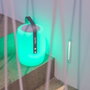 Lumisky Lucy Play - Lampe enceinte Bluetooth sans fil LED blanc et multicolore