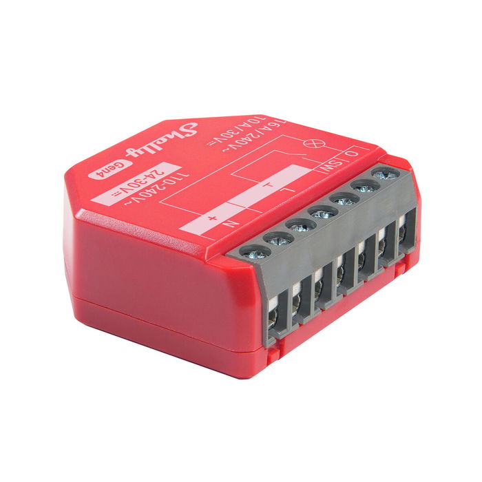 Prise Intelligente Shelly S4SW-001P16EU Bluetooth Wi-Fi Bluetooth 5.0 10 A