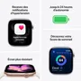 Apple Watch Series 11 GPS 42mm Boîtier Silver Aluminium Bracelet Purple Fog Sport Band Taille S/M - Montre connectée