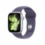 Apple Watch Series 11 GPS - 42mm - Boîtier Silver Aluminium - Bracelet Purple Fog Sport Band - S/M