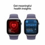 Apple Watch Series 11 GPS - 42mm - Boîtier Silver Aluminium - Bracelet Purple Fog Sport Band - S/M