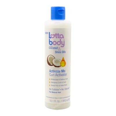 Lotta Body Coconut & Shea Oils Activate Me Curl Activator 300ml Lotta Body Coconut & Shea Oils Activate Me Curl Activator 300ml