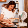 Mini Ventilateur Portable Cecotec EnergySilence 800 Cyclone 10 W Blanc