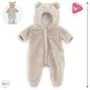 Corolle - Vêtement Pilote Ourson pour Poupon 36 cm (2 ans et plus) - Capuche avec Oreilles Doux et Chaud