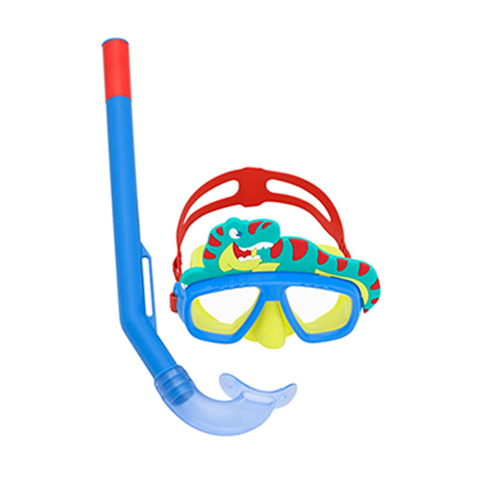 Bestway 24059 Set Masque et Tubo Enfant Corréa Anatomique +3 Ans Plage et Piscine