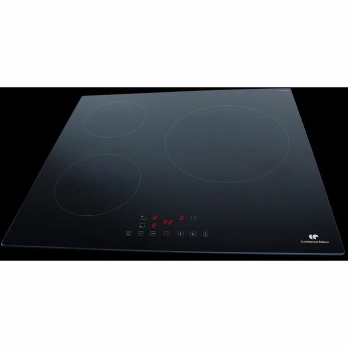 Continental Edison CETI3B28 Table à induction 3 zones, 6600W, Noir Continental Edison CETI3B28 Table à induction 3 zones, 6600W, Noir