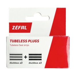 Zefal Kit Mechas Reparacion Tubeless (3X2 mm/3X4 mm)