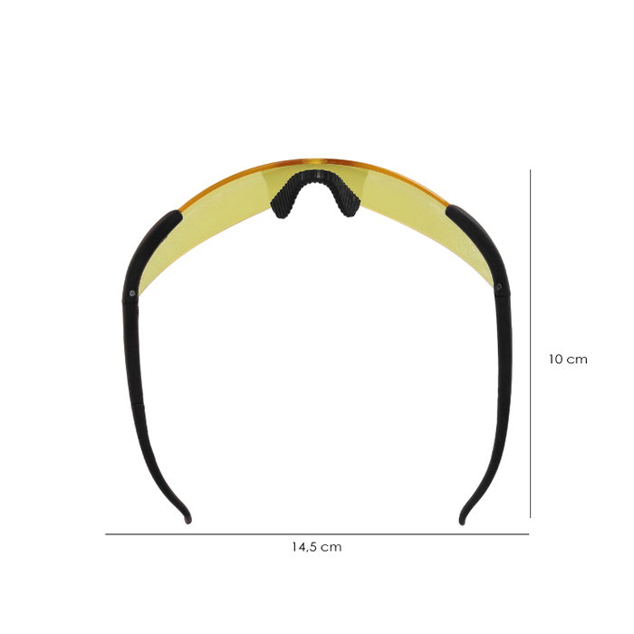 WOLFPACK LINEA PROFESIONAL Lunettes de protection réglables ambre EN166
