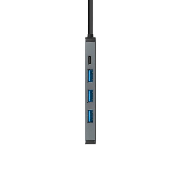 Hub USB NANOCABLE Nanocable Hub USB-C 3xUSB-A+HDMI+USB-C PD Gris 100 W 50 W Hub USB NANOCABLE Nanocable Hub USB-C 3xUSB-A+HDMI+USB-C PD Gris 100 W 50 W
