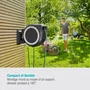 Gardena RollUp XL - Dévidoir automatique mural - Tuyau arrosage 35 m x 13 mm - Enroulement anti-vrille - Pivote à 180° - Blanc