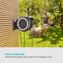 Gardena RollUp XL - Dévidoir automatique mural - Tuyau arrosage 35 m x 13 mm - Enroulement anti-vrille - Pivote à 180° - Blanc