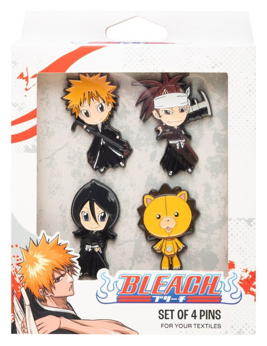 Grupo Erik Set de 4 pins Bleach