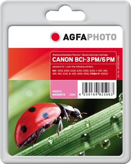 Agfa Photo APCBCI3PMD Cartouche d'encre magenta Agfa Photo APCBCI3PMD Cartouche d'encre magenta